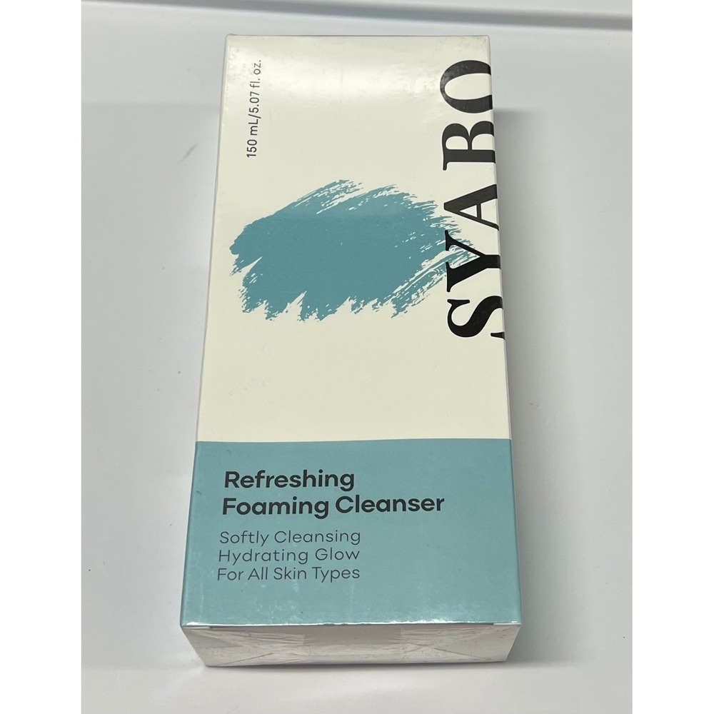 SYABO Refreshing Foaming Cleanser 150ml 5.07oz Hydrating Glow All Skin Types NEW